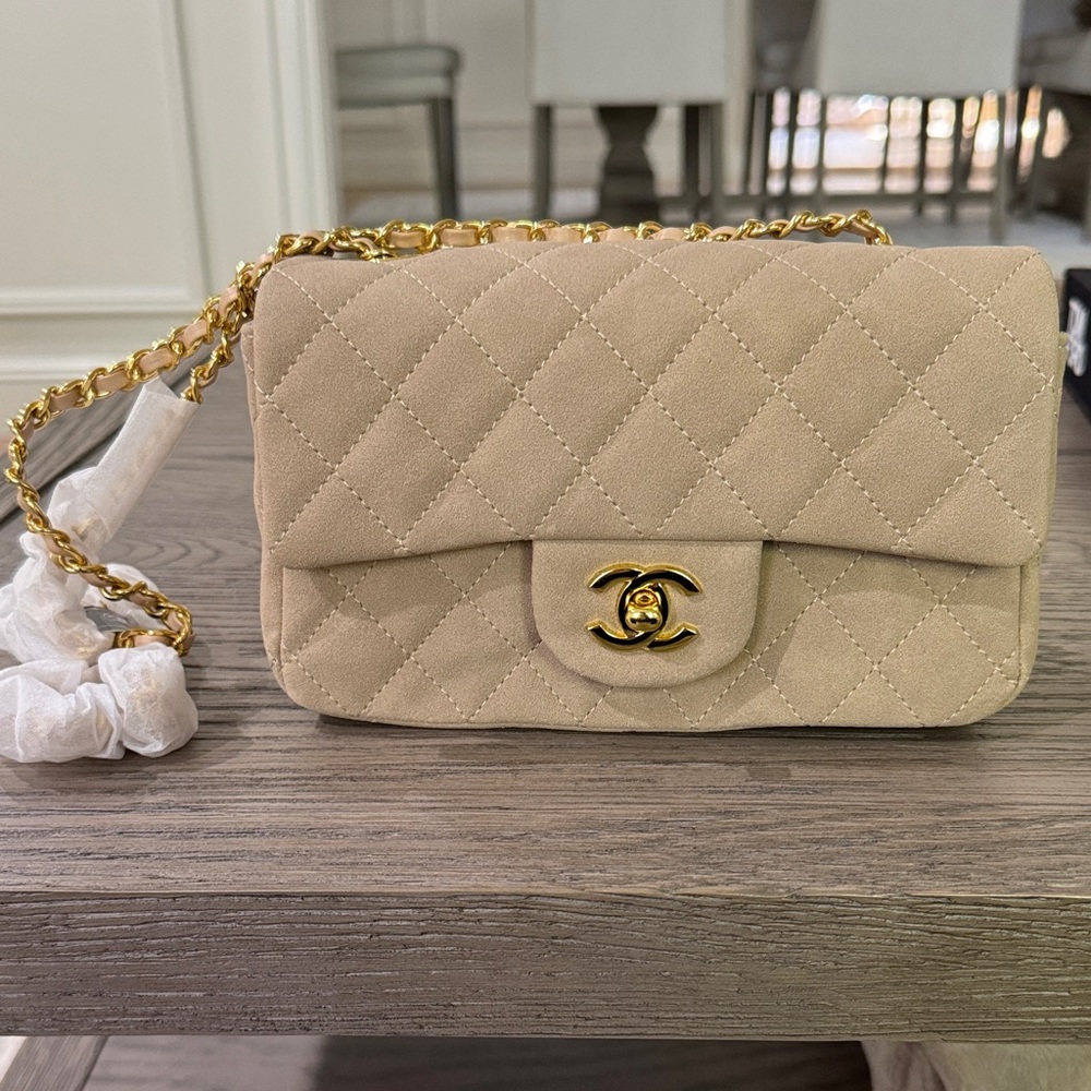 CHANEL style beige mini - Picture 2 of 8